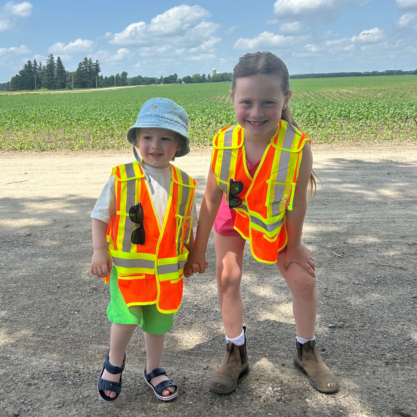 5pt Tear-Away Hi-Vis Mesh Kid's Safety Vest