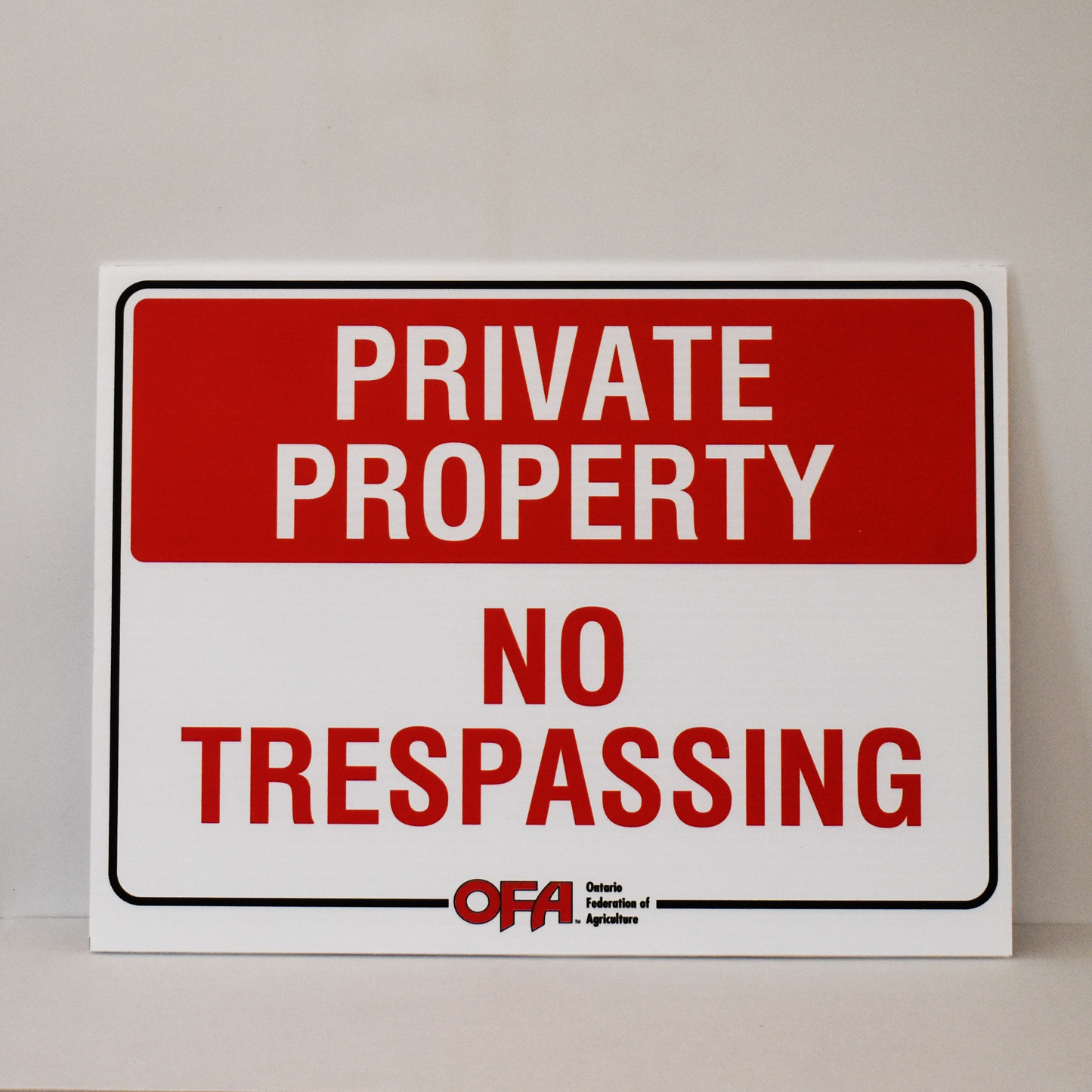 No Trespassing Sign