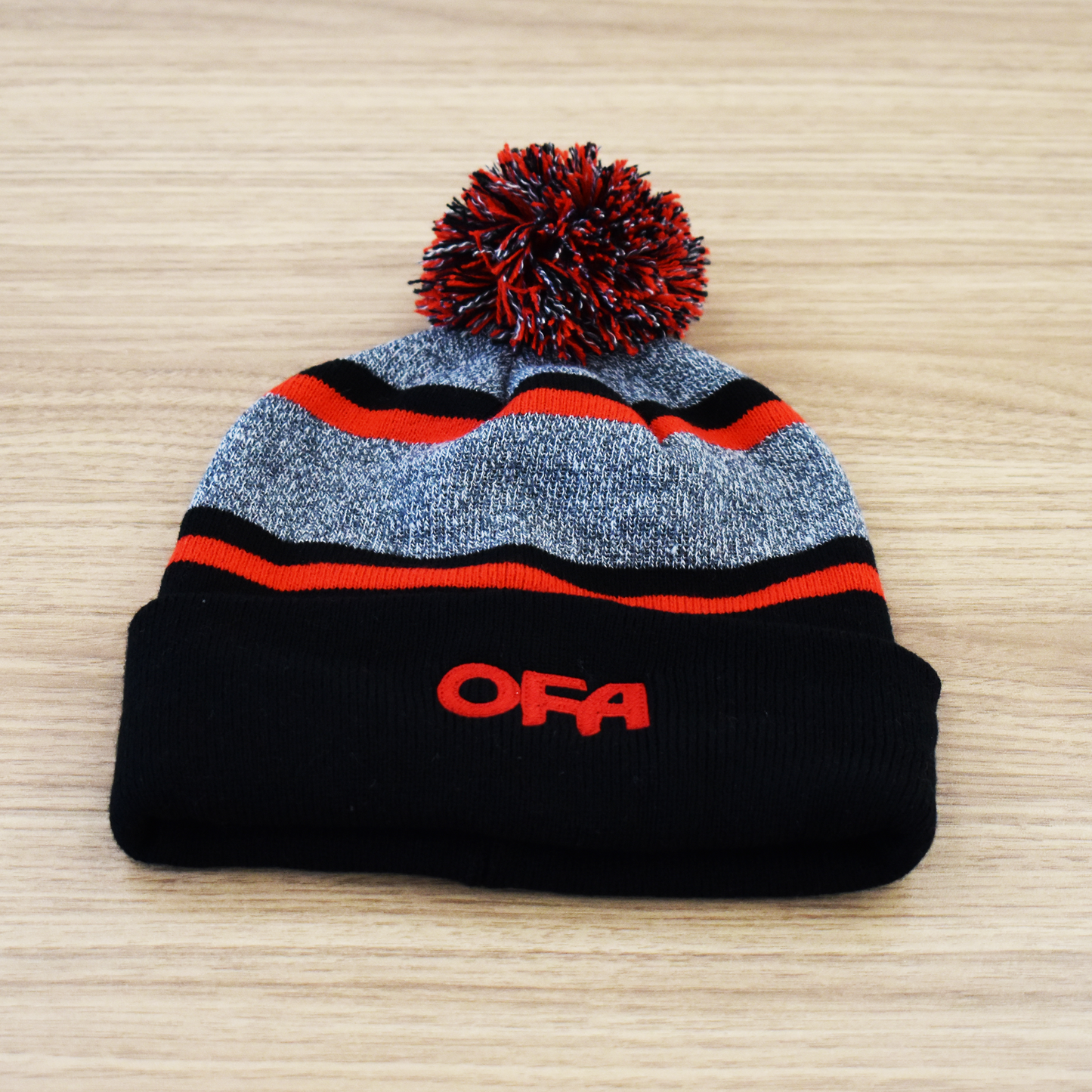 Pom-Pom Knit Toque
