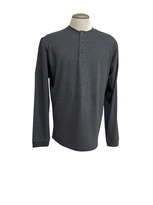 *NEW - Stormtech Men's Torcello L/S Henley Item # TGH-1 Graphite Heather