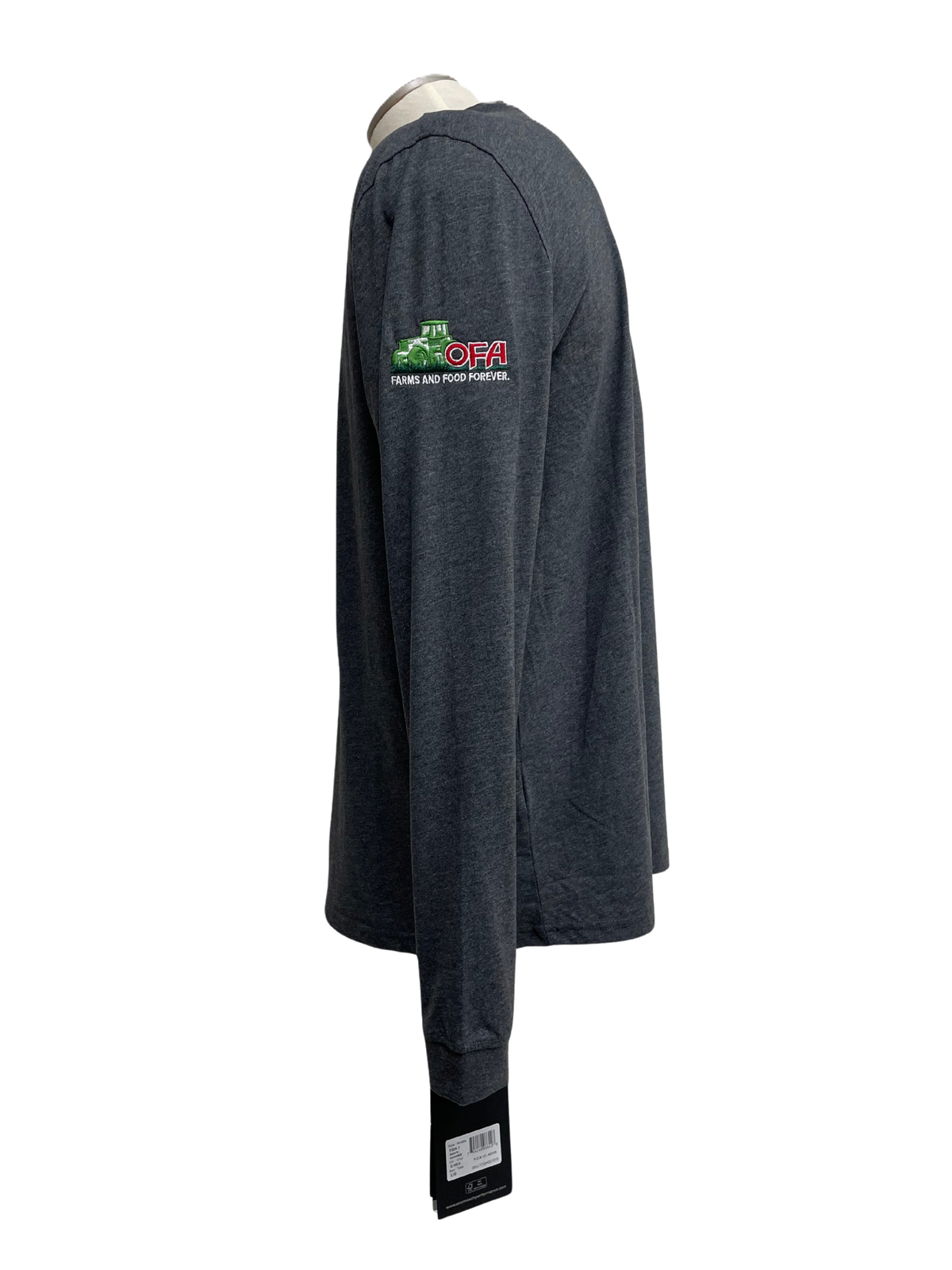 *NEW - Stormtech Men's Torcello L/S Henley Item # TGH-1 Graphite Heather