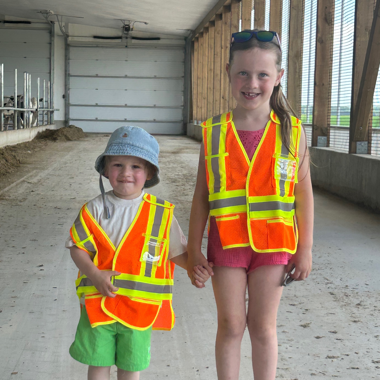 5pt Tear-Away Hi-Vis Mesh Kid's Safety Vest