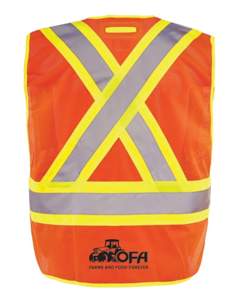 5pt Tear-Away Hi-Vis Mesh Kid's Safety Vest