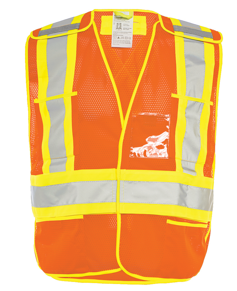 5pt Tear-Away Hi-Vis Mesh Kid's Safety Vest